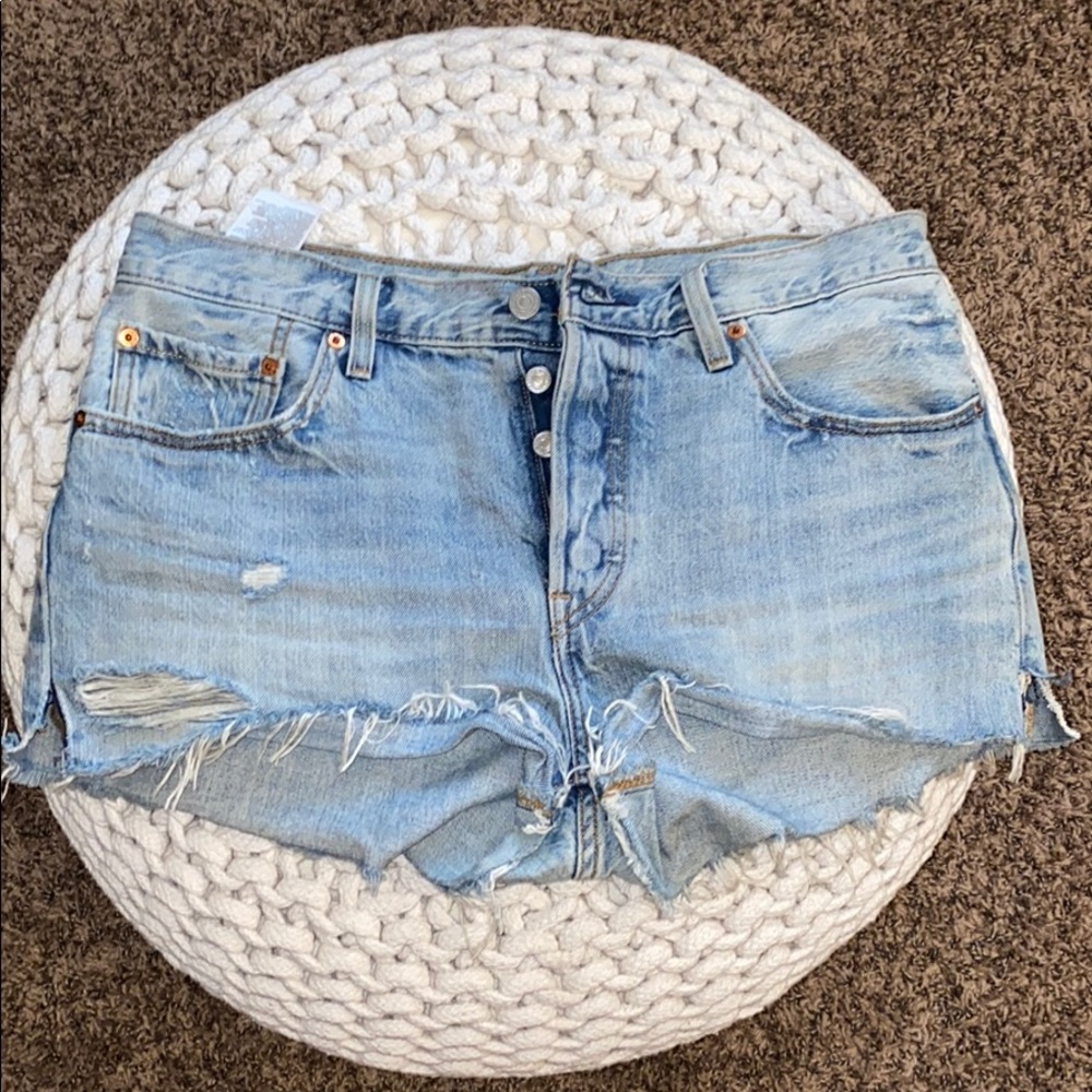 LEVIS premium 501 cutoffs
